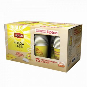 Промонабор: Чай LIPTON (Липтон) "Yellow Label", черный, 3шт*