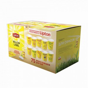 Промонабор: Чай LIPTON (Липтон) "Yellow Label", черный, 3шт*