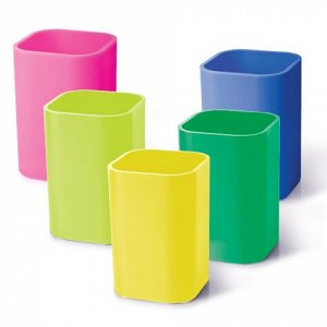 Подставка-органайзер (стакан для ручек), 5 цветов ассорти, 2