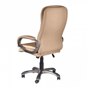 Кресло офисное BRABIX Omega EX-589, экокожа, песочное, 53140