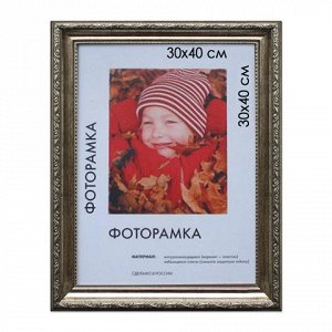 Рамка премиум 30*40см "Dorothy", пластик, серебро(д/диплом,с