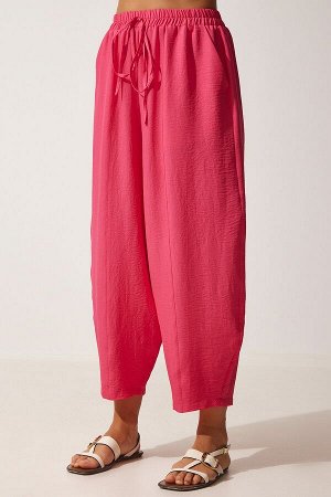 Женские темно-розовые брюки Ayrobin Shalwar с карманами OH00046