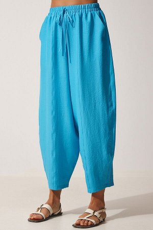 Женские синие брюки Airobin Shalwar с карманами OH00046
