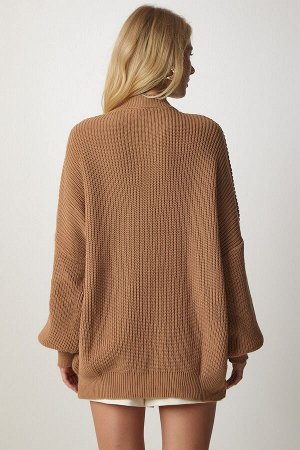 Женский базовый трикотажный свитер Biscuit Oversize mx00126