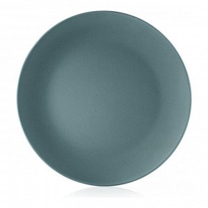 Тарелка обеденная Global  24 см, серый