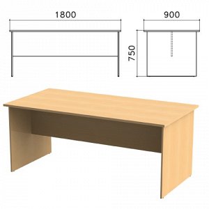 Стол для переговоров "Монолит" (ш1800*г900*в750 мм), цвет бу
