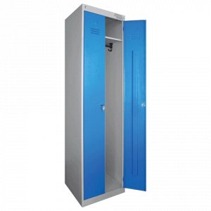 Шкаф металлический для одежды ШРЭК-22-530, двухсекционный (в