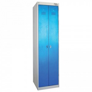 Шкаф металлический для одежды ШРЭК-22-530, двухсекционный (в