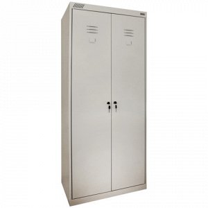 Шкаф металлический хозяйственный ШМ-У 22-800, двухсекционный