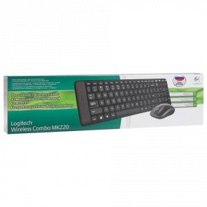 Набор беспроводной LOGITECH Wireless Desktop MK220, клавиату