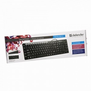 Клавиатура проводная DEFENDER OfficeMate MM-810 RU,USB, 104к