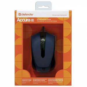 Мышь проводная DEFENDER ACCURA MM-950, USB, 2 кнопки+1колесо