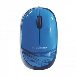 Мышь проводная LOGITECH M105, USB, 2 кнопки+1 колесо-кнопка,