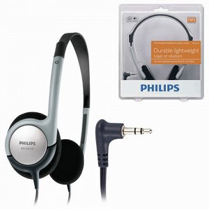 Наушники PHILIPS SBCHL145/10, проводные, 1,2м, накладные, mi