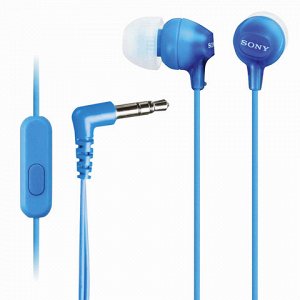 Наушники SONY MDR-EX15LP, проводные, 1,2м, вкладыши, стерео,