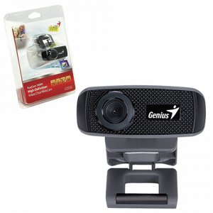 Веб-камера GENIUS Facecam 1000X V2, 1Мп., микрофон, USB 2.0,