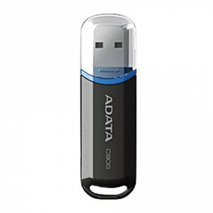 Флэш-диск 16GB A-DATA C906, USB 2.0, черный, AC906-16G-RBK