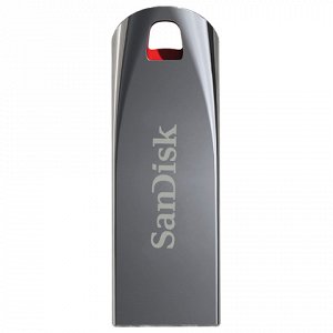 Флэш-диск 32GB SANDISK Cruzer Force USB 2.0, серебристый, SD