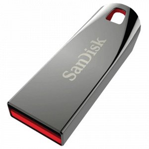 Флэш-диск 32GB SANDISK Cruzer Force USB 2.0, серебристый, SD