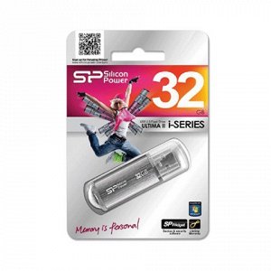 Флэш-диск 32GB SILICON POWER Ultima II-I Series USB 2.0, сер