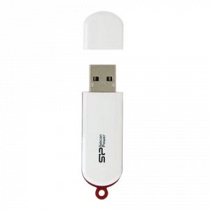 Флэш-диск 8GB SILICON POWER Luxmini 320 USB 2.0, белый, SP00