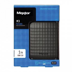 Диск жесткий внешний SEAGATE Maxtor M3 Portable 1Tb 2.5" USB