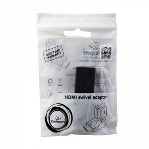 Переходник HDMI CABLEXPERT, F-M, для передачи цифрового ауди