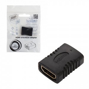 Переходник HDMI-HDMI CABLEXPERT, F-F, черный, A-HDMI-FF