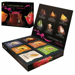 Чай CURTIS Dessert Tea Collection, НАБОР 30 пакетиков, ассор