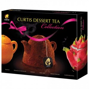 Чай CURTIS Dessert Tea Collection, НАБОР 30 пакетиков, ассор