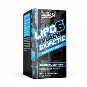Диуретик NUTREX Lipo-6 Black Diuretic - 80 капсул