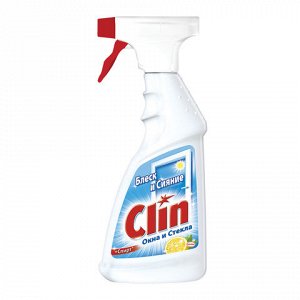Средство для мытья стекол 500мл CLIN (Клин) "Лимон", распыли