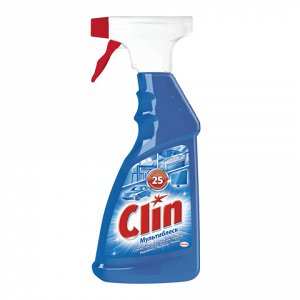 Средство для мытья стекол и поверхностей 500мл CLIN (Клин),