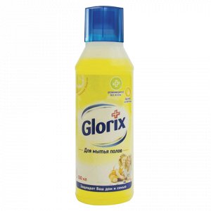 Средство для мытья пола 500мл GLORIX (Глорикс) "Лимонная эне