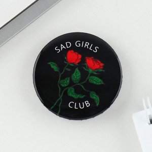 Micio Значок закатной «Sad girl club», d = 3,8 см