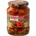 Томаты черри маринованные 680гр  (ЭКО)