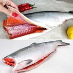 Нерка (потрошеная без головы) свежемороженная Камчатка 1.0 кг (вес рыбы от 1.0 до 1.5 кг)