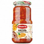 Фасоль по-домашнему с грибами 470г (ПИКАНТА)