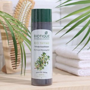 BIOTIQUE Bio Thyme Volume Conditioer/Биотик Био кондиционер Для Объема Волос С Тимьяном