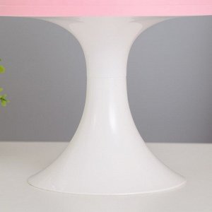 Настольная лампа RISALUX «1340008», 1xE14 15W, розовый d=19.5, высота 28 см