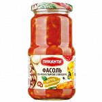 Фасоль по-монастырски с овощами 470г (ПИКАНТА) (П-125)
