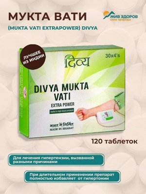 Divya Mukta Vati / Дивья Мукта Вати 120таб.