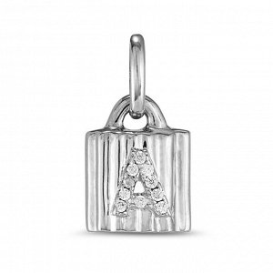Подвеска CHA0217 "MYPADLOCK A" Сер. цв.