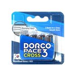 Dorco PACE CROSS 3  кассеты c 3 лезвия (4 шт)