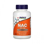 Аминокислоты (BCAA) NOW NAC 600mg 100 veg caps