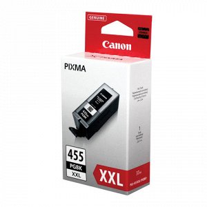 Картридж струйный CANON (PGI-455PGBK XXL)PIXMA MX724/924/iX6