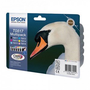 Картридж струйный EPSON (C13T11174A10) Stylus TX650/T50/R270