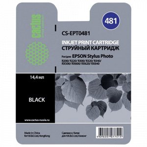 Картридж струйный EPSON (T048140) Stylus Photo R200/R300/RX5