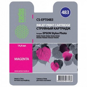 Картридж струйный EPSON (T048340) Stylus Photo R200/R300/RX5