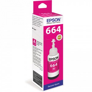 Чернила EPSON (C13T66434A)для СНПЧ EpsonL100/L110/L200/L210/